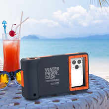 Load image into Gallery viewer, Waterproof 15 Meter Diving Case for iPhone X XS 11 12 pro Max Mini 6 7 8 Plus Under Water Swimming Case for Samsung Galaxy S8 S9
