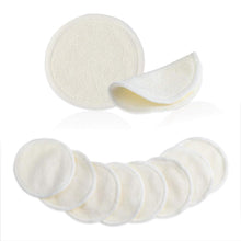 Load image into Gallery viewer, 16Pcs 2 Layers Reusable Facial Cleaning Bamboo Cotton Rounds Makeup Remover Pads hot
