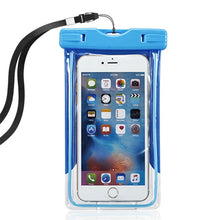 Load image into Gallery viewer, Waterproof shooting underwater camera cover bag hand universal phone under water proof case For iphone 11 Pro 8 7 samsung huawei
