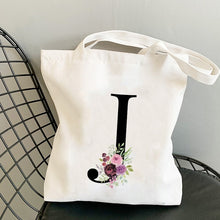 Load image into Gallery viewer, Summer New Flower Letter Bolsa Feminina Shoulder Canvas Bags Large Capacity Wild Messenger Bag Cute Fun Handbag
