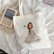 Load image into Gallery viewer, Van Gogh shopping Bag Art Oil Painting Graphic Canvas Shoulder Bag Cute Female Harajuku Ulzzang Grunge Tote Shopper Bag
