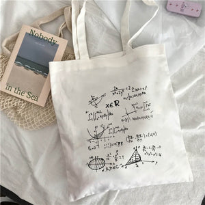 Van Gogh shopping Bag Art Oil Painting Graphic Canvas Shoulder Bag Cute Female Harajuku Ulzzang Grunge Tote Shopper Bag