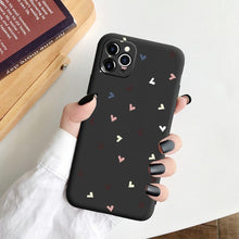 Load image into Gallery viewer, TPU Phone Case For iPhone 12 XR XS 7 8 Plus 6 6S SE 2020 12pro Heart Cartoon Milk Tea Cover For iPhone 11 Pro Max Shell Fundas
