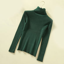 Load image into Gallery viewer, JMPRS Turtleneck Women Pullover Sweater Spring Jumper Knitted Basic Top Fashion Autumn Long Sleeve Korean Ladies Clothes 2021
